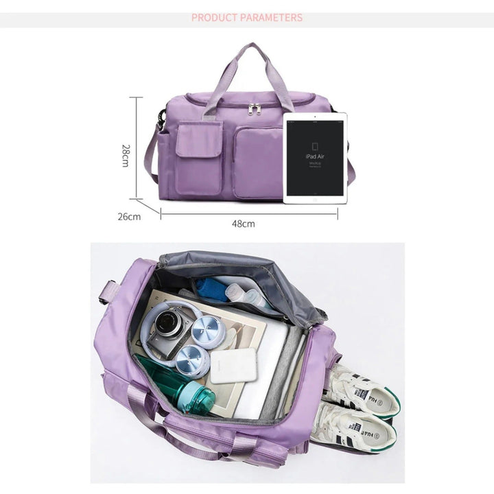 Multifunctional Travel Bag – Separate Shoe Compartment 15