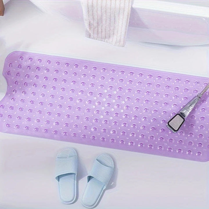 Non-Slip Bath Mat – Extra Long Design with Suction Cups for the Shower or Bathtub 13