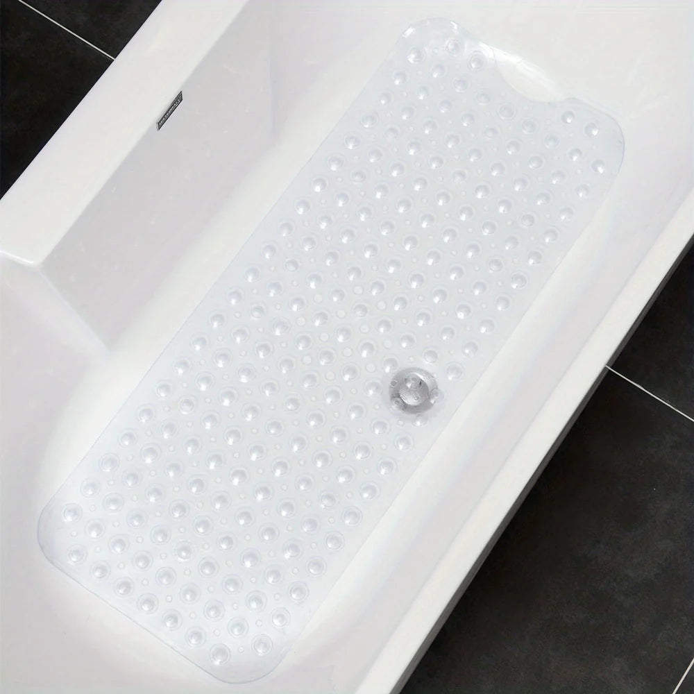 Non-Slip Bath Mat – Extra Long Design with Suction Cups for the Shower or Bathtub 15