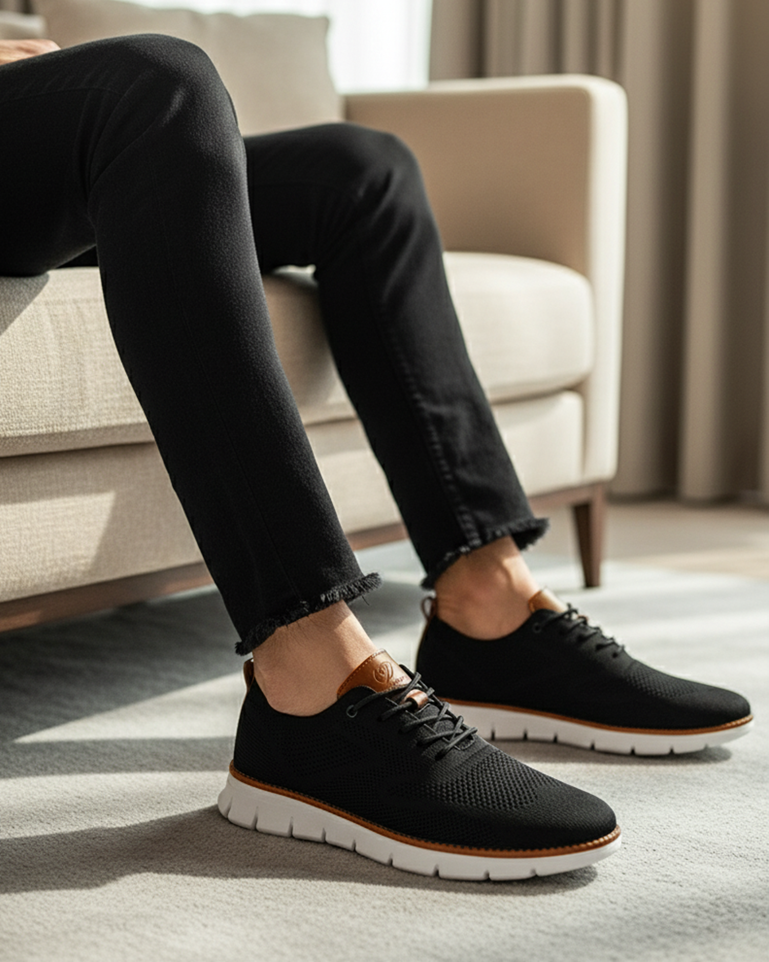 Cecole | Men’s Casual Sports Shoes with Secure Fit and Traction Sole