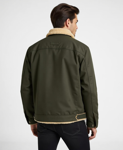 Cecole | Men’s Clean Cut Winter Jacket with Practical Pockets