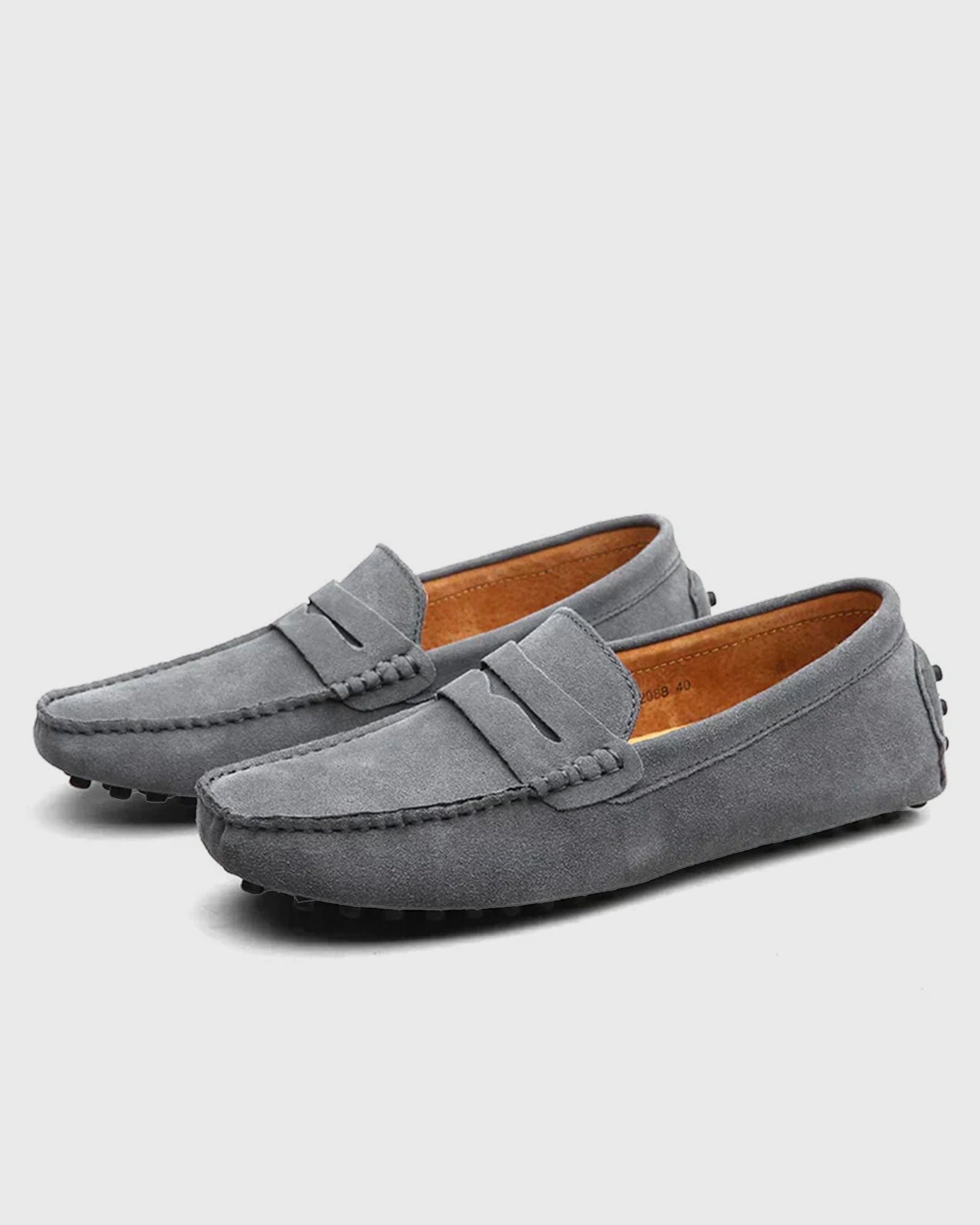 Cecole | Men’s Elegant Suede Loafers with Soft Interior
