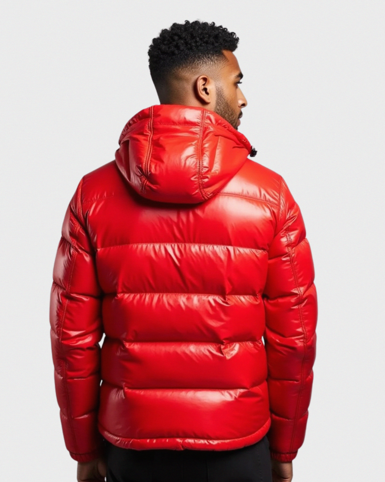 Cecole | Men’s Puffer Jacket with Structured Hood