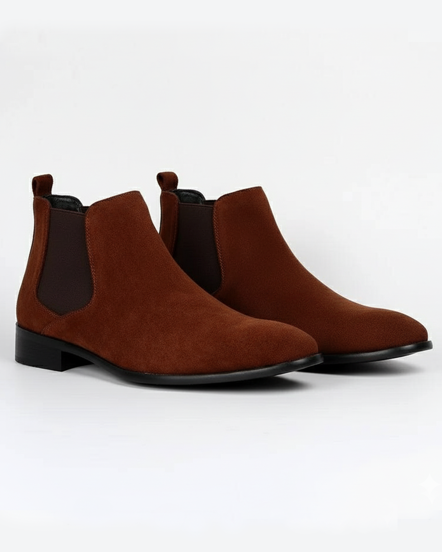 Cecole | Men’s Suede-like Chelsea Boots with Side Panels