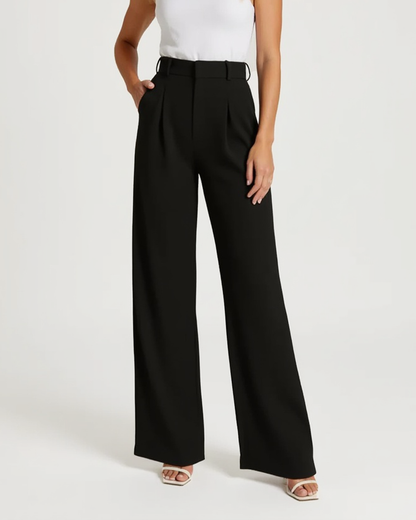 Cecole | Women’s High-Waisted Wide Leg Pants with Figure-Flattering Cut