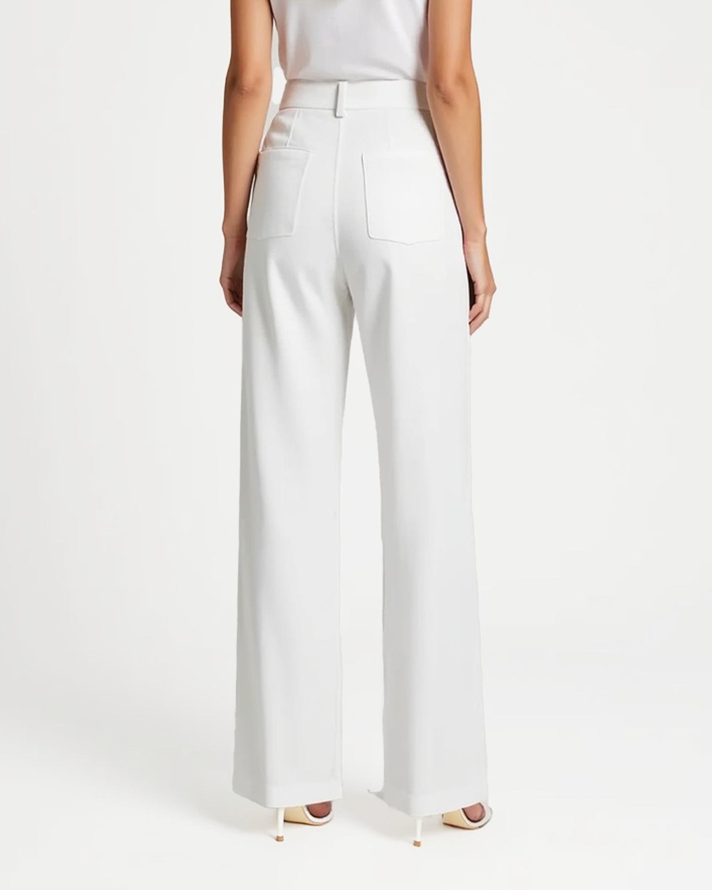 Cecole | Women’s High-Waisted Wide Leg Pants with Figure-Flattering Cut