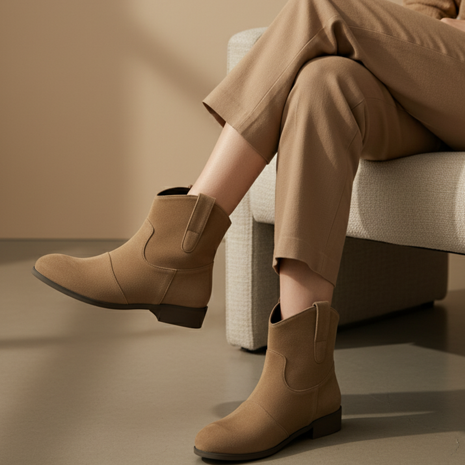 Cecole | Women’s Western-Inspired Cowboy Ankle Boots