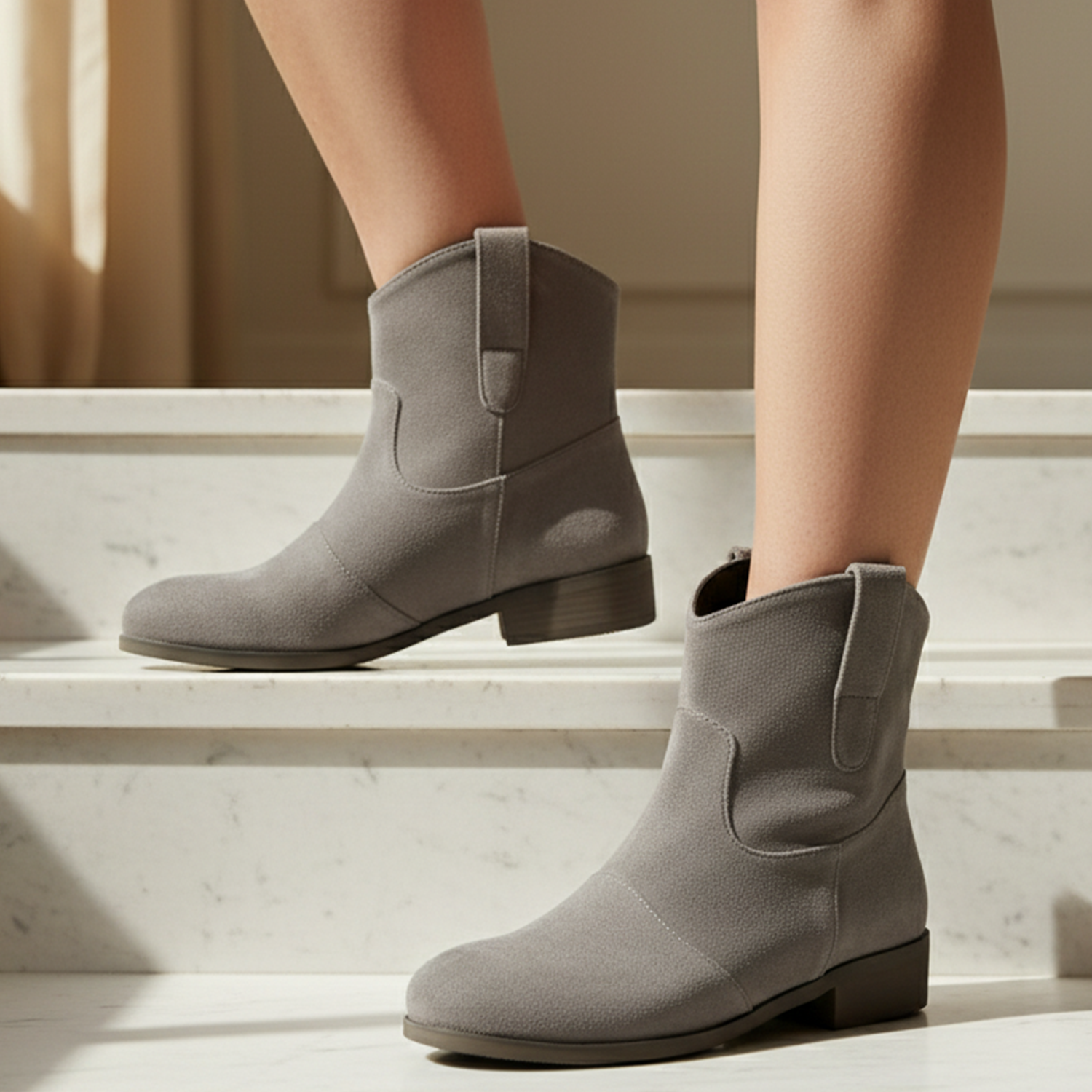 Cecole | Women’s Western-Inspired Cowboy Ankle Boots