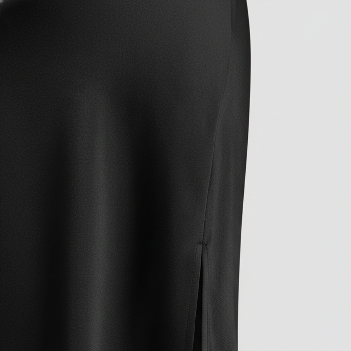 One-Shoulder Maxi Dress with Open Back for Women