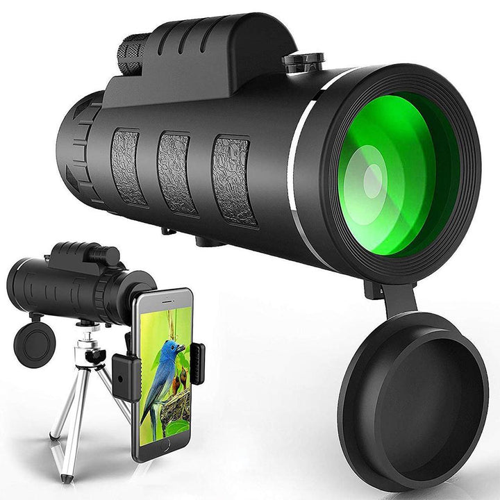 Outdoor Powerful Waterproof Monocular – With Smartphone Holder and Tripod 10