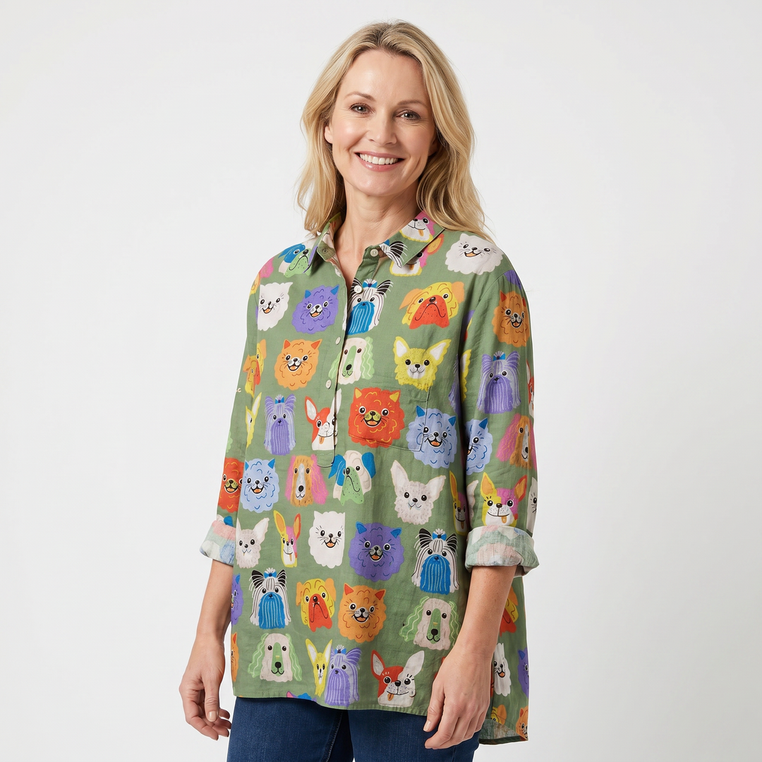 Oversized_Blouse_with_Dog_Print_for_Women_3