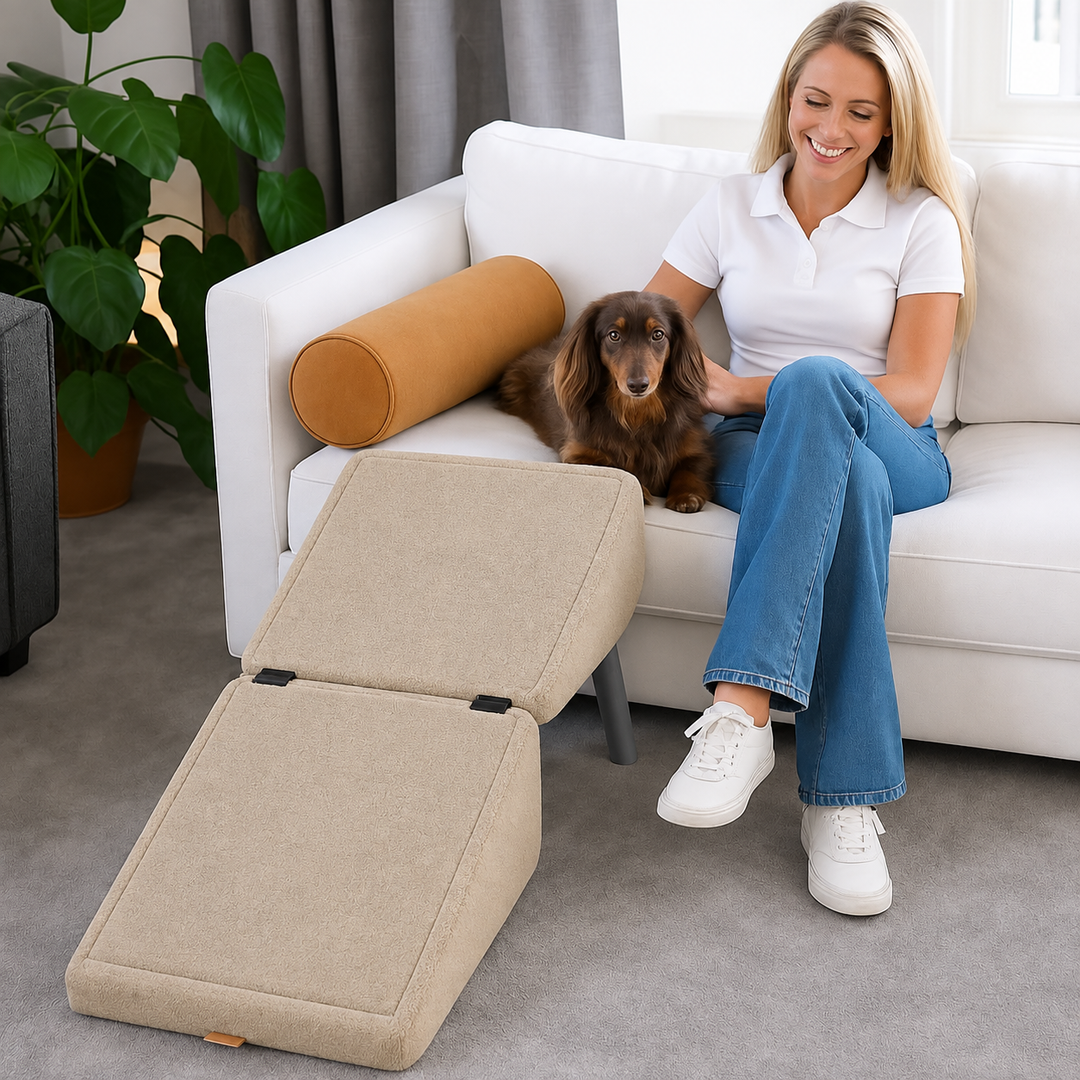 Pet Stairs – Foldable Foam Design for Sofas and Beds 1