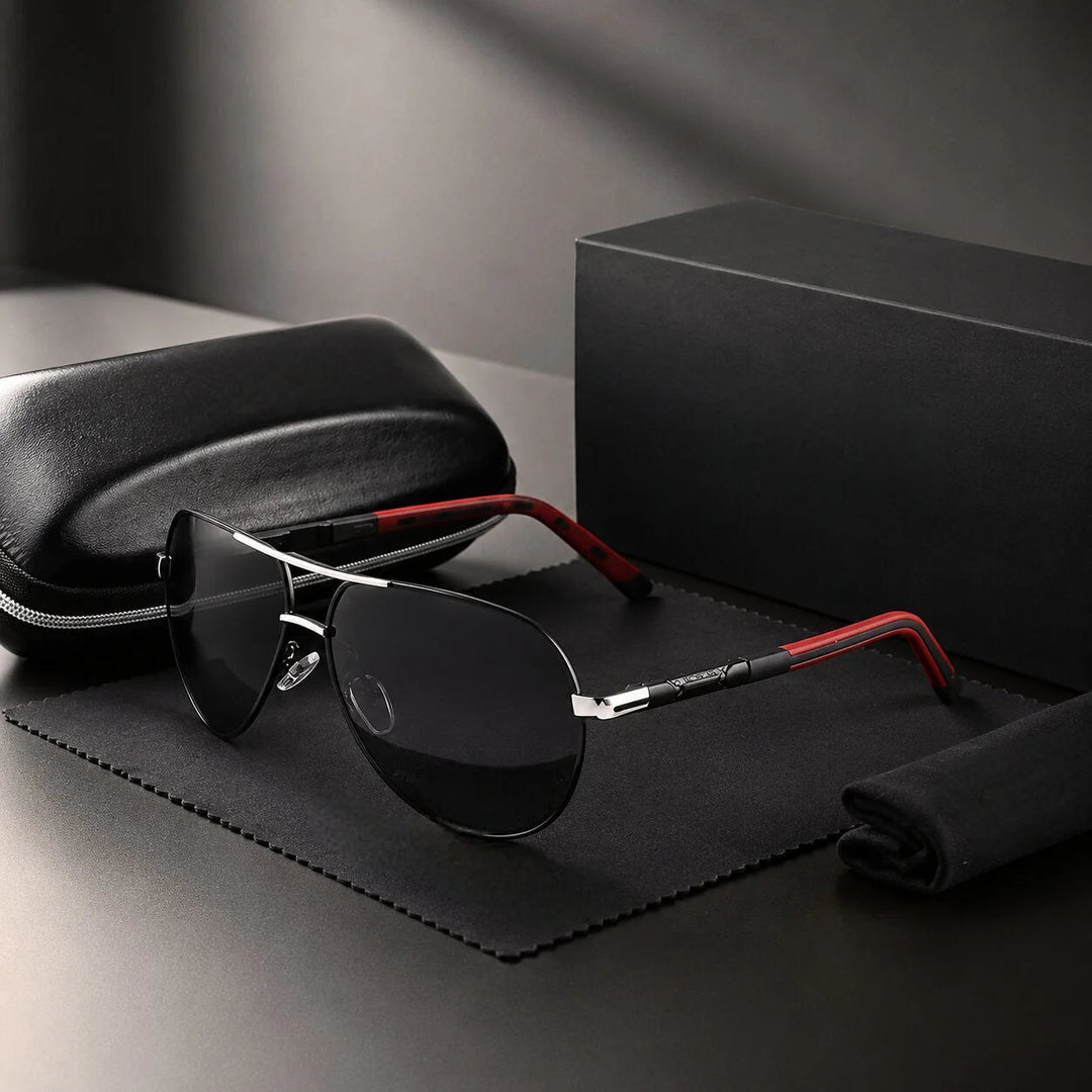 Pilot Sunglasses – Polarized with UV400 Protection & Anti-Reflection 2
