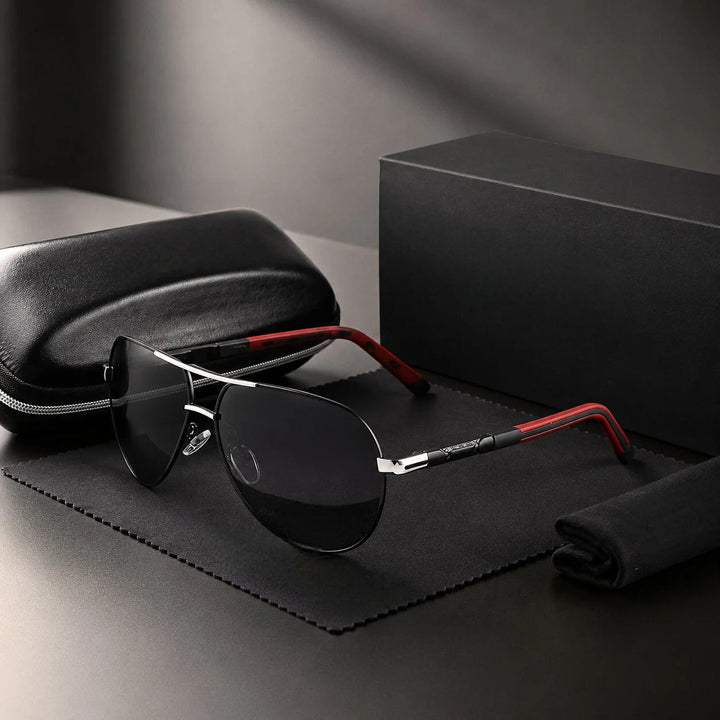 Pilot Sunglasses – Polarized with UV400 Protection & Anti-Reflection 2