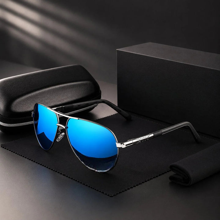 Pilot Sunglasses – Polarized with UV400 Protection & Anti-Reflection 4