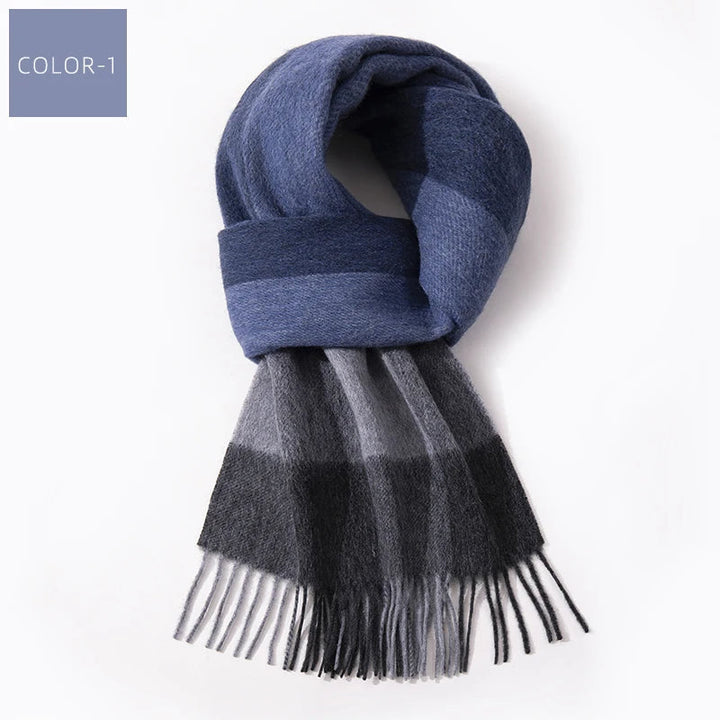 Plaid Winter Scarf – Warm Checked Scarf 1