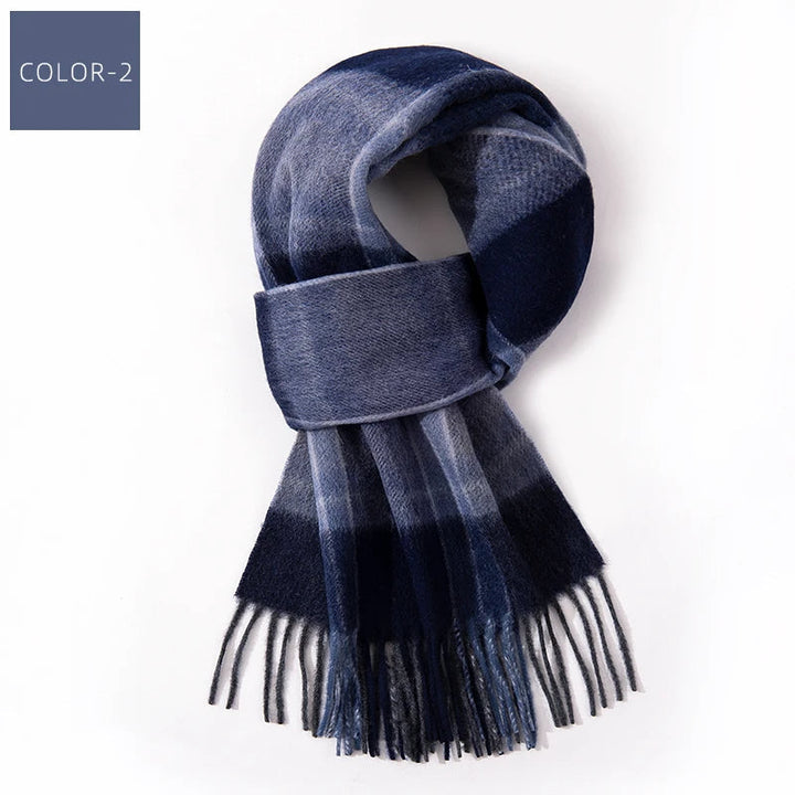 Plaid Winter Scarf – Warm Checked Scarf 2