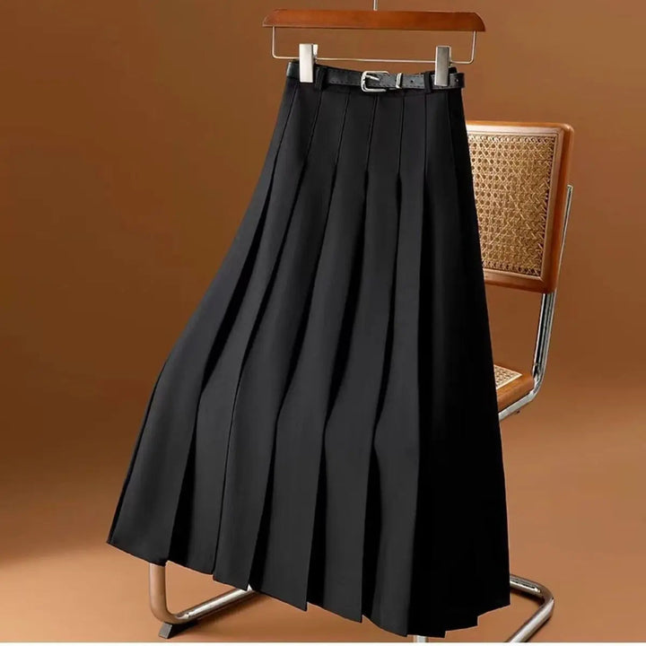 Pleated_Midi_Skirt_with_Belted_Waist_for_Women_4