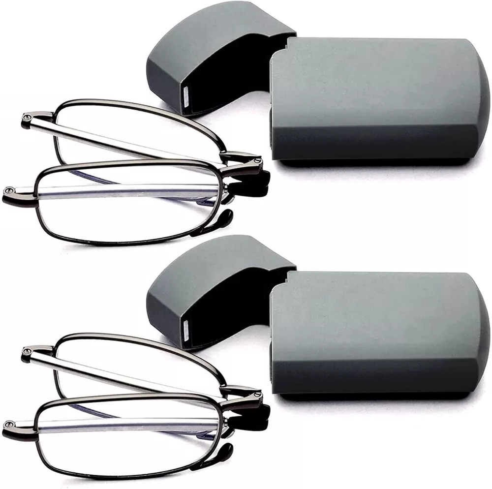 Portable Folding Reading Glasses – Compact Design with Case 5