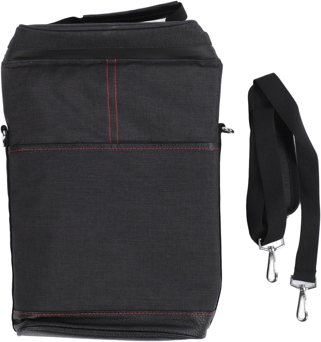 Portable Insulated Wine Carrying Bag – Optimal for Two Bottles with Adjustable Strap 2