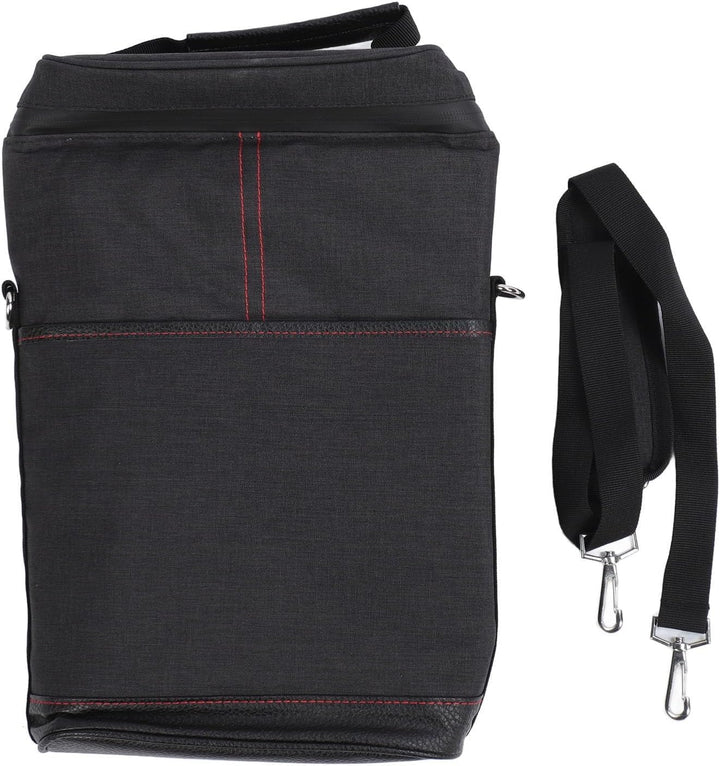 Portable Insulated Wine Carrying Bag – Optimal for Two Bottles with Adjustable Strap 2