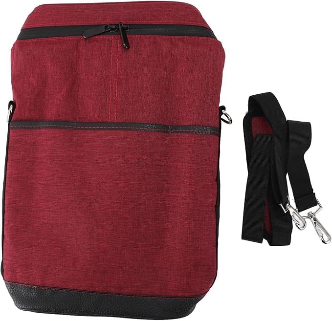Portable Insulated Wine Carrying Bag – Optimal for Two Bottles with Adjustable Strap 8