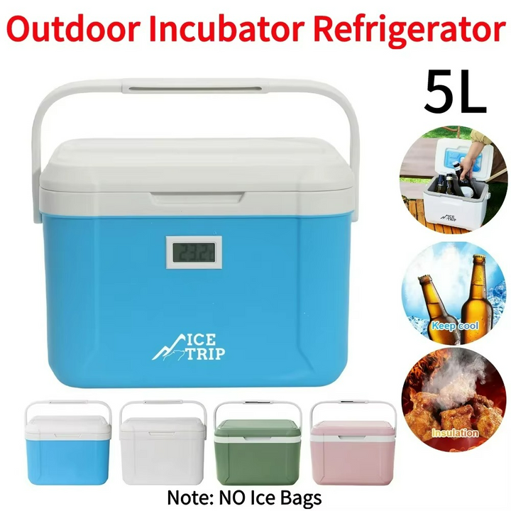 Portable Mini Freezer Box for On-the-Go – Compact for Car and Camping Adventures 5