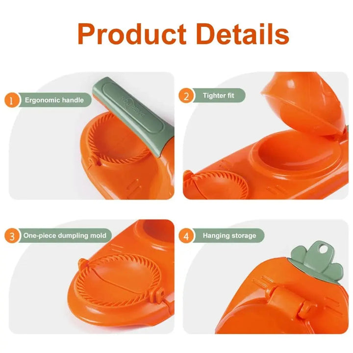 Practical 2-in-1 Dough Pocket Former Tool – For Even Rounds and Perfect Folds 4