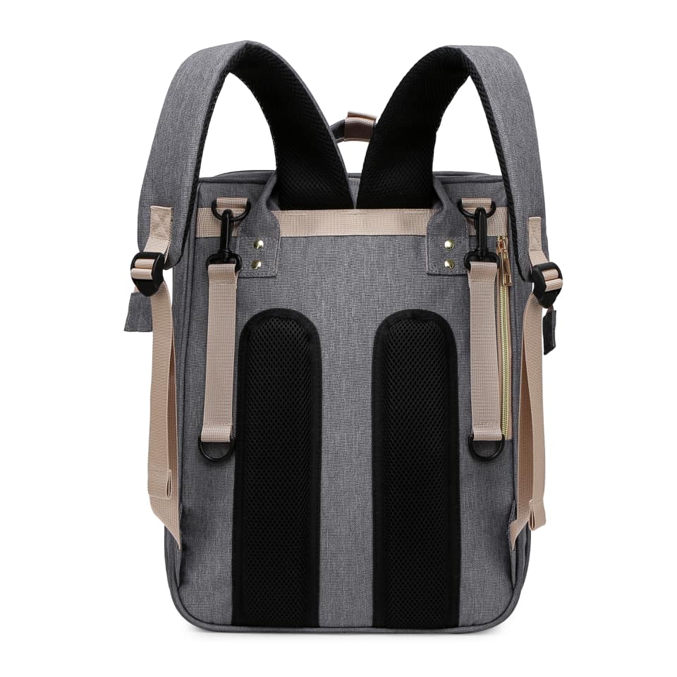 Practical Baby Diaper Backpack – 3-in-1 Design with Fold-out Lying Surface 12
