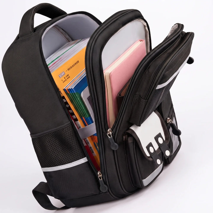 Practical Children's Backpack – Roomy and Adjustable for Comfortable Everyday Life with Capybara Motif 4