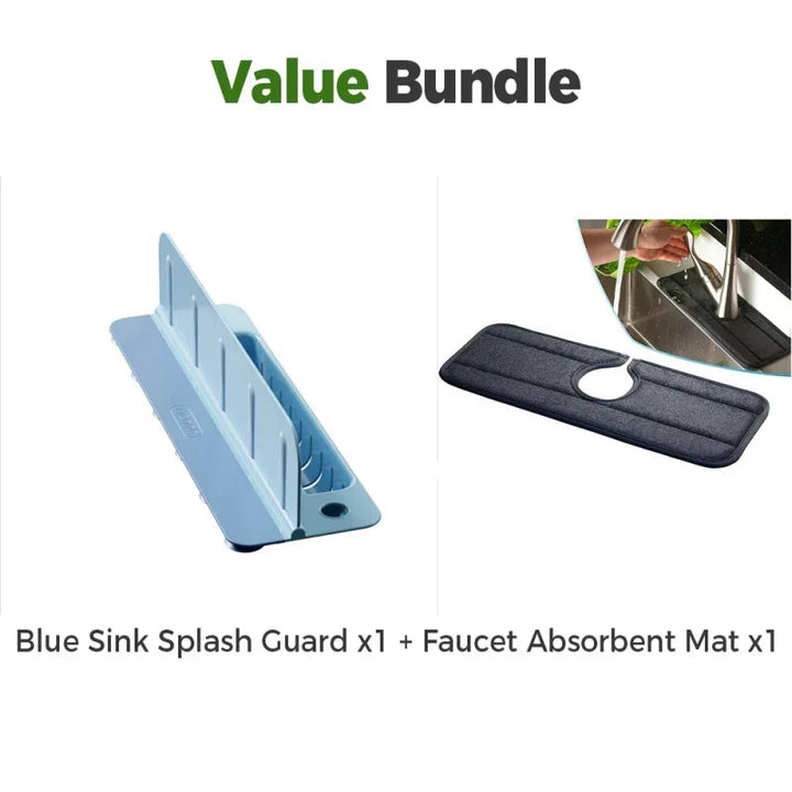 Practical Foldable Sink Splash Protection – With Integrated Storage Area 18