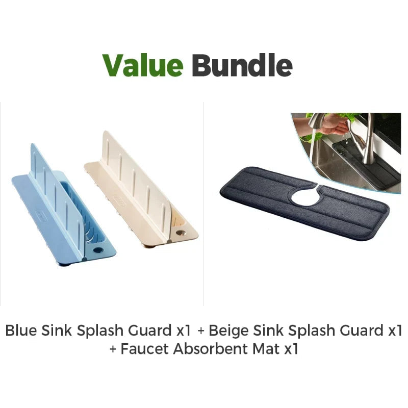 Practical Foldable Sink Splash Protection – With Integrated Storage Area 24