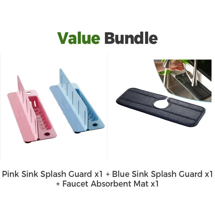 Practical Foldable Sink Splash Protection – With Integrated Storage Area 26