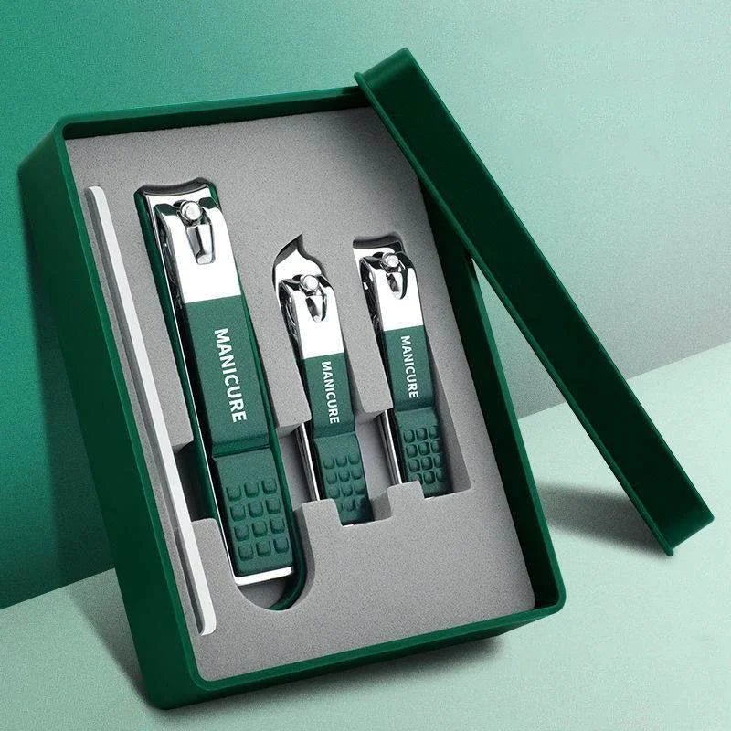 Professional Stainless Steel Nail Clipper Set – Comprehensive Manicure and Pedicure Tools for Home Use 1