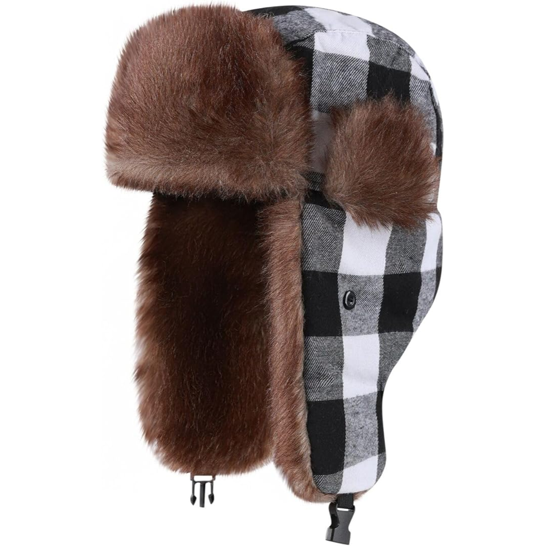 Protective Trapper Winter Hat – With Warm Imitation Fur Lining 2