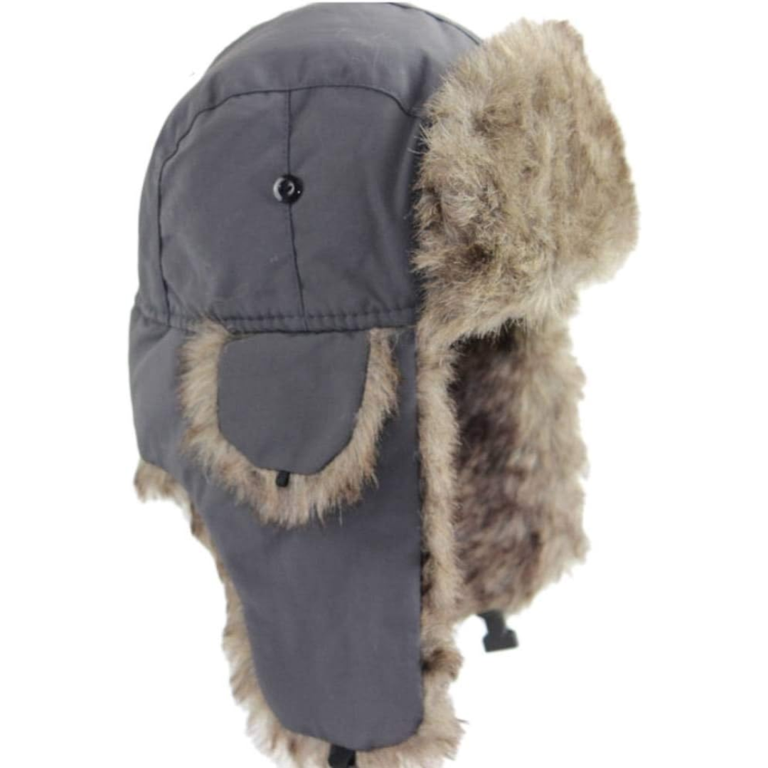 Protective Trapper Winter Hat – With Warm Imitation Fur Lining 7