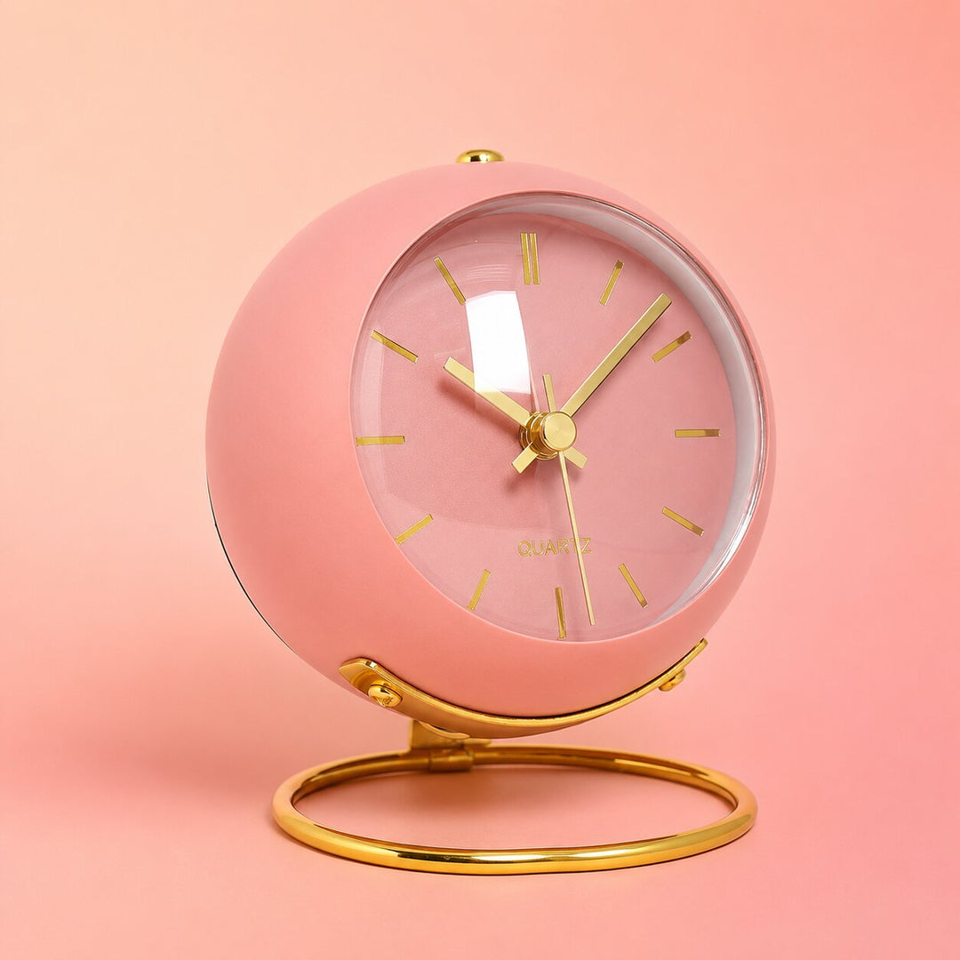 Quiet Analog Alarm Clock – Luminous Hands for Calm Bedroom Nights 3