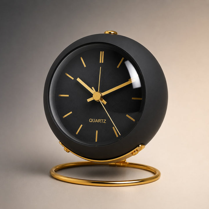 Quiet Analog Alarm Clock – Luminous Hands for Calm Bedroom Nights 6