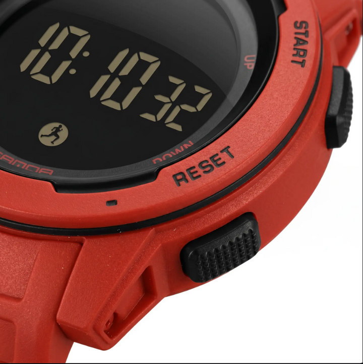 Robust Digital Watch – Waterproof with Integrated Pedometer for Adventure and Everyday Life 14