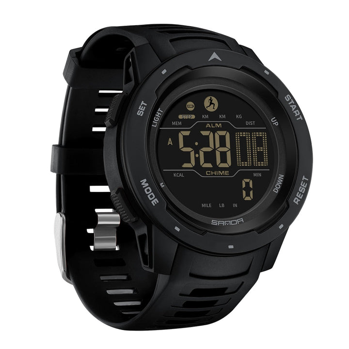 Robust Digital Watch – Waterproof with Integrated Pedometer for Adventure and Everyday Life 3