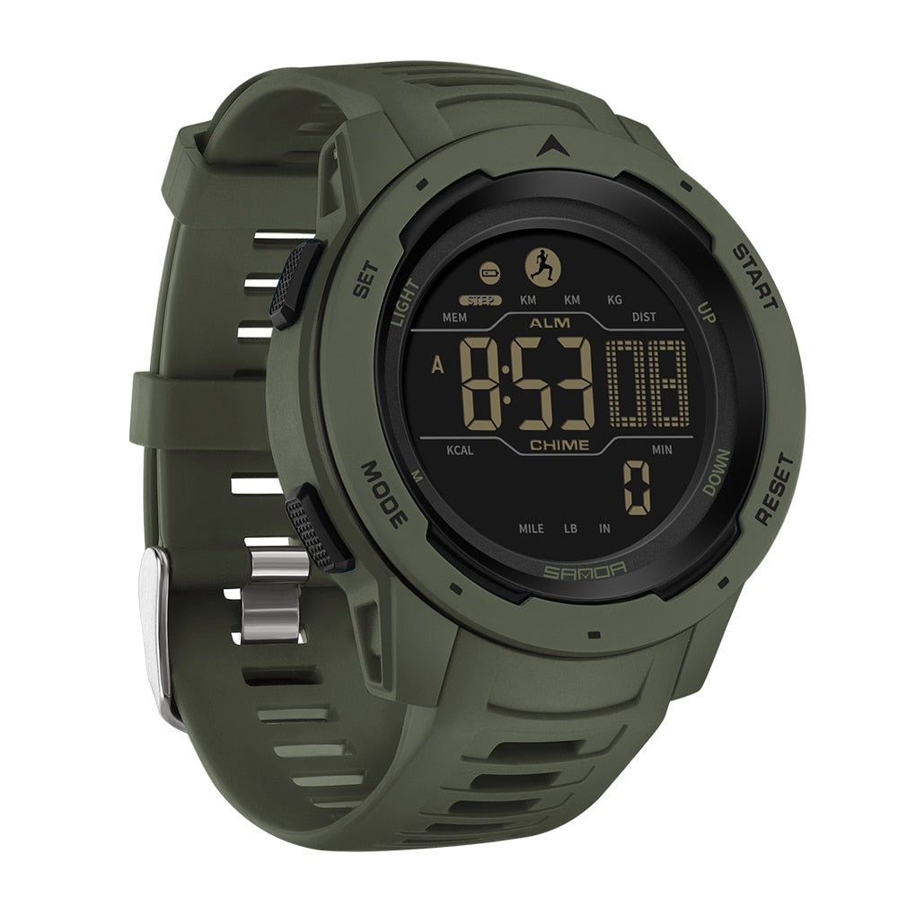 Robust Digital Watch – Waterproof with Integrated Pedometer for Adventure and Everyday Life 7