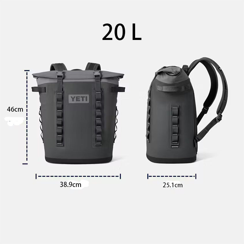 Robust Waterproof Cooler Backpack – With Roll Closure and Durable Outer Shell 16