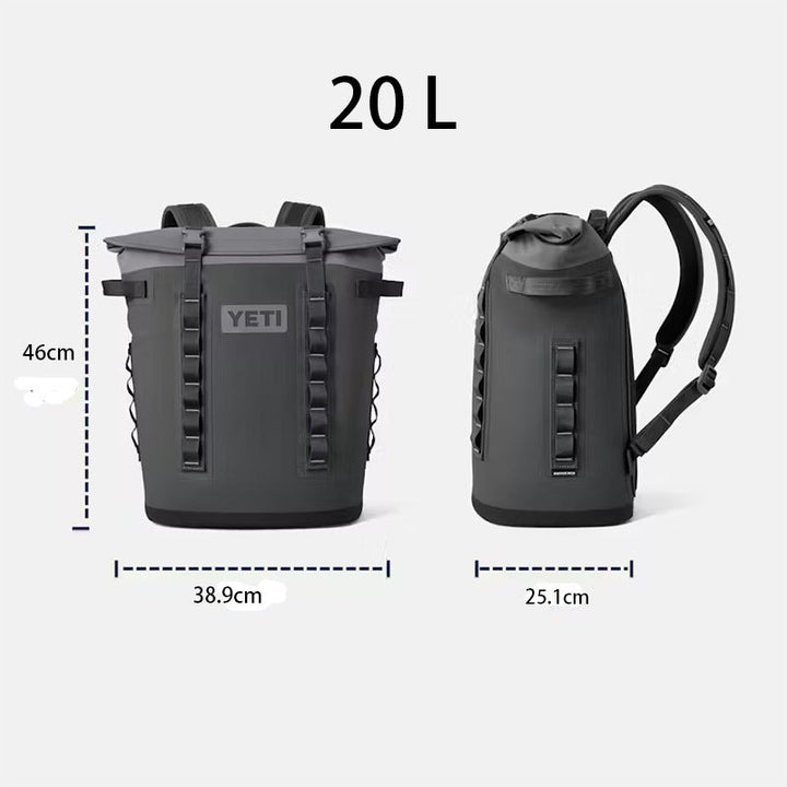 Robust Waterproof Cooler Backpack – With Roll Closure and Durable Outer Shell 16