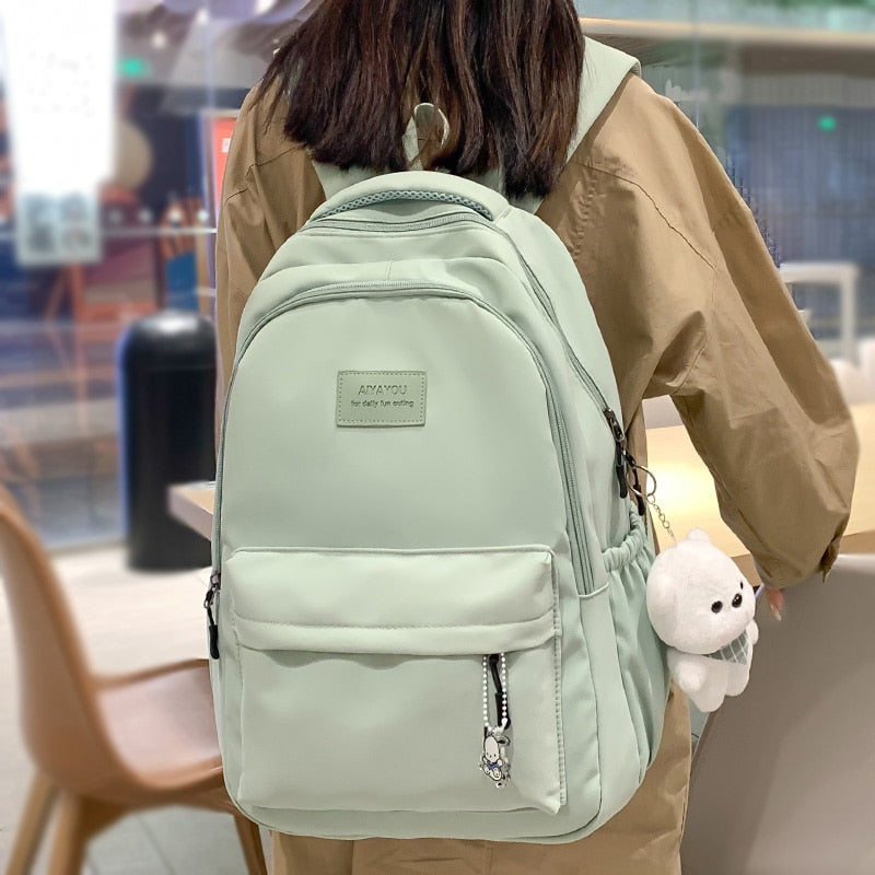 Robust Waterproof School Backpack – With Many Storage Compartments 1
