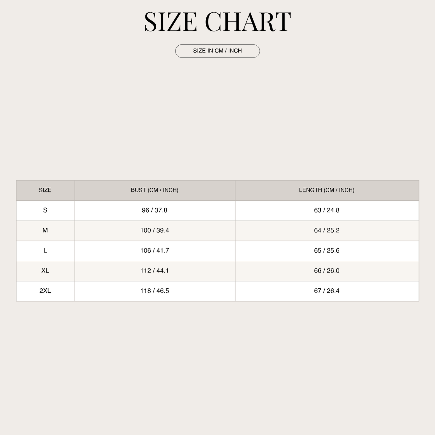 Women's Short Sleeve Top – Drapey Boat-Neck, Relaxed Fit, Straight Hem size chart