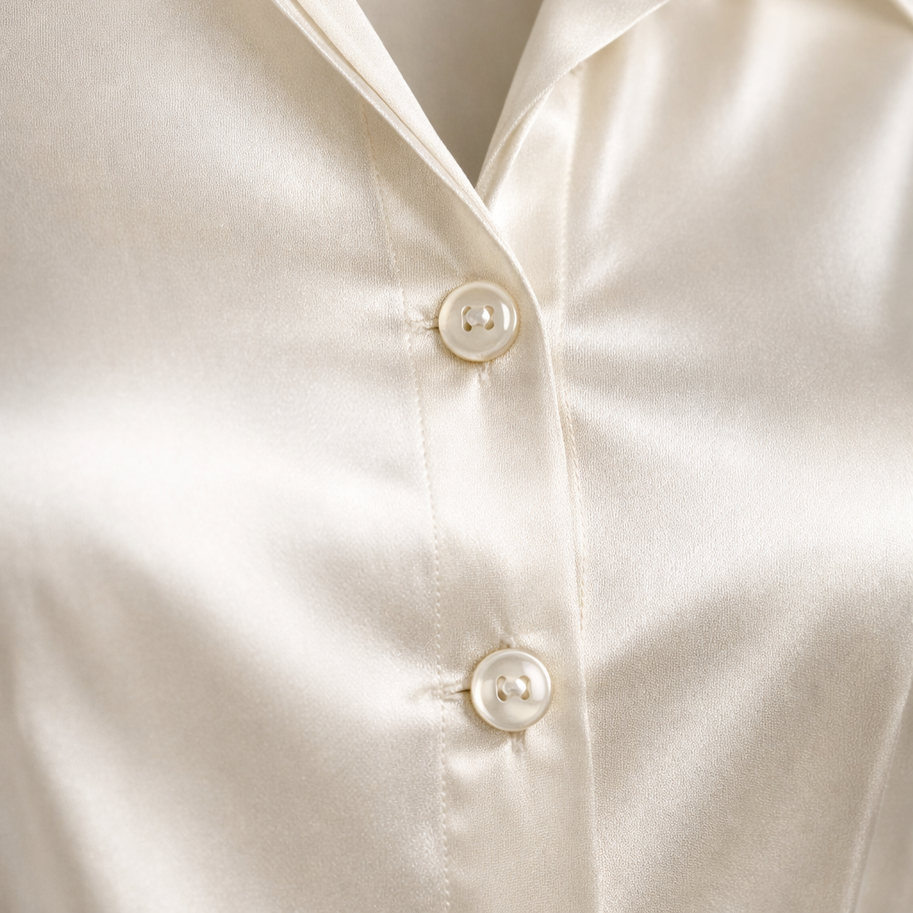 Satin finish Blouse with Long Sleeves for Women