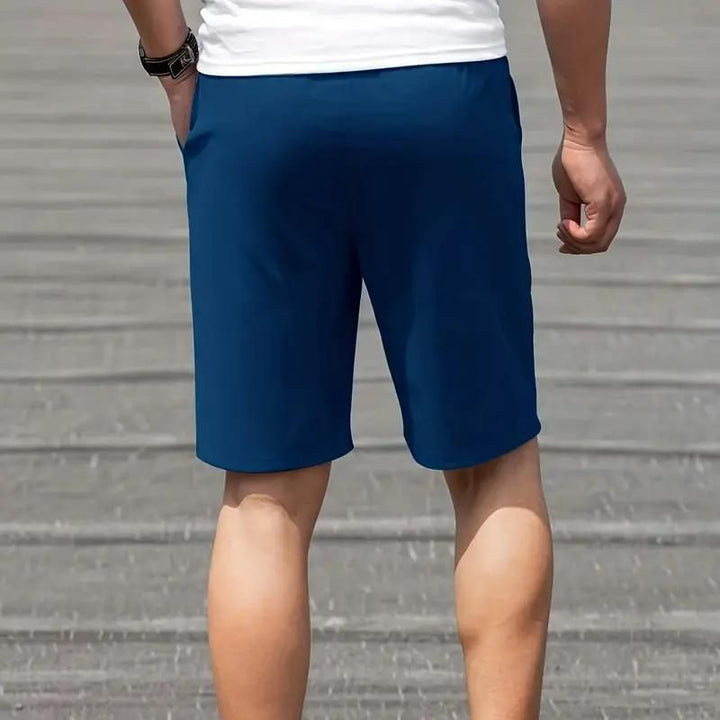 Modern Everyday Pull-On Shorts with Side Pockets for Men