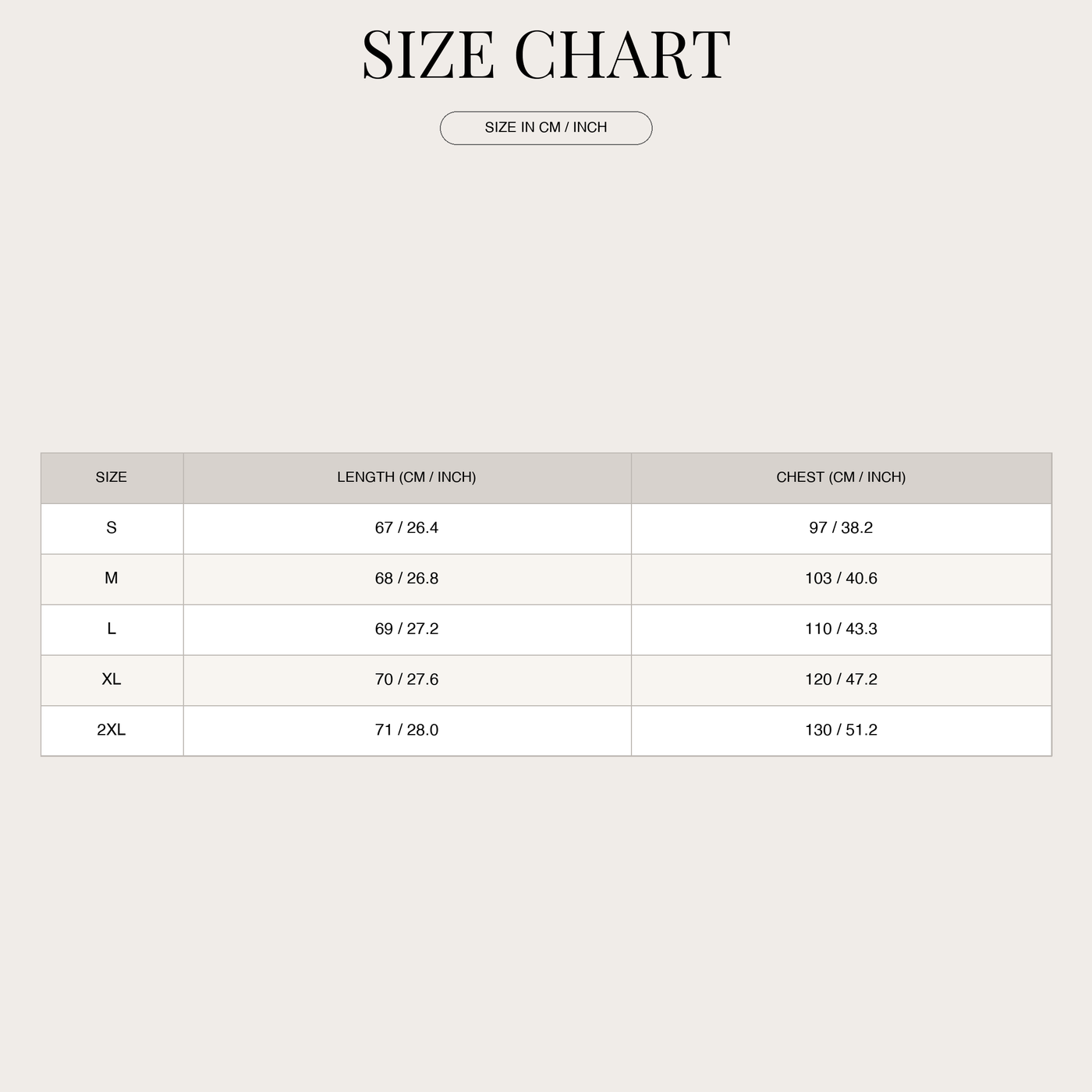 Women's T-Shirt with Notch V-Neckline and Mixed Ribbed Texture size chart