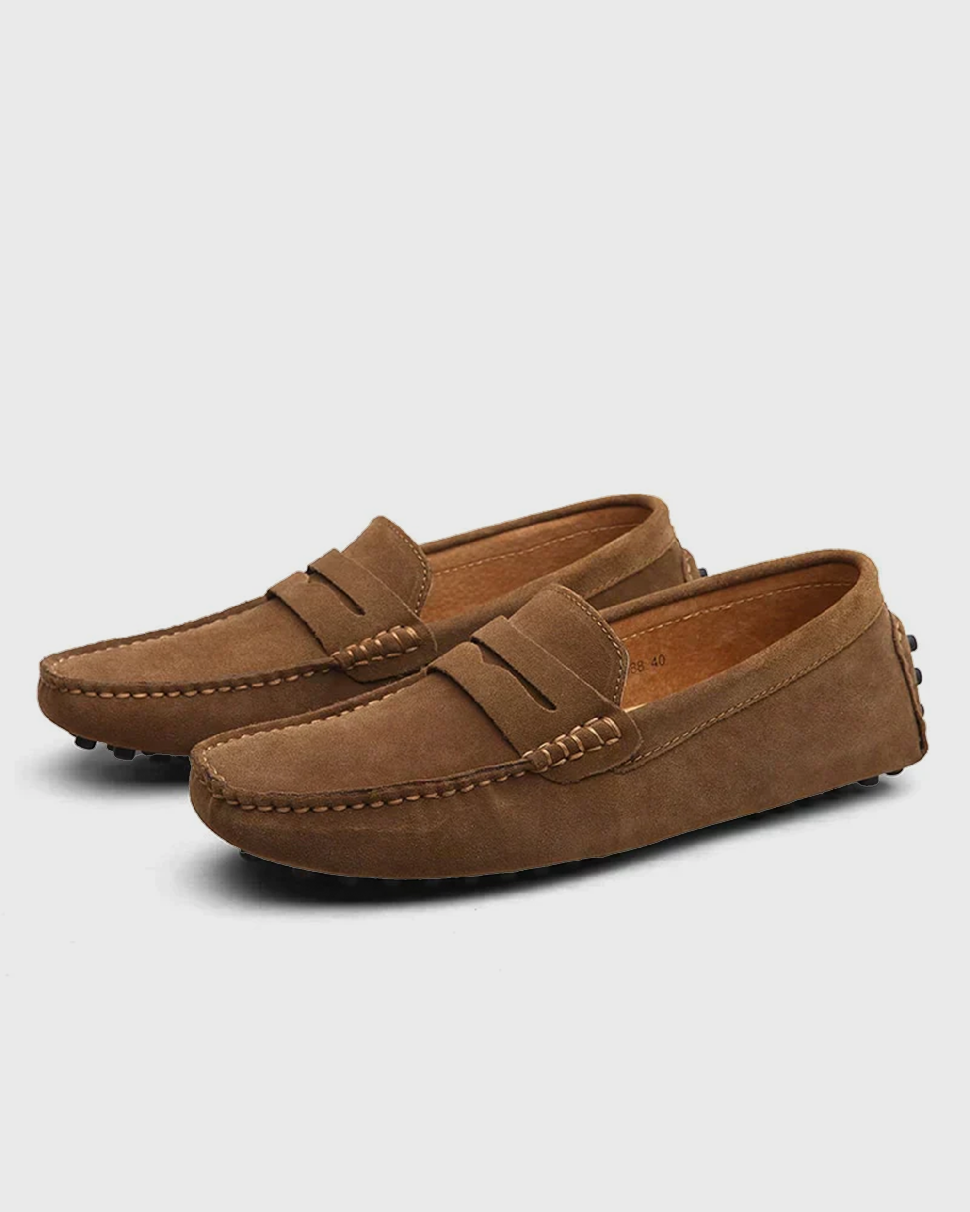 Cecole | Men’s Elegant Suede Loafers with Soft Interior