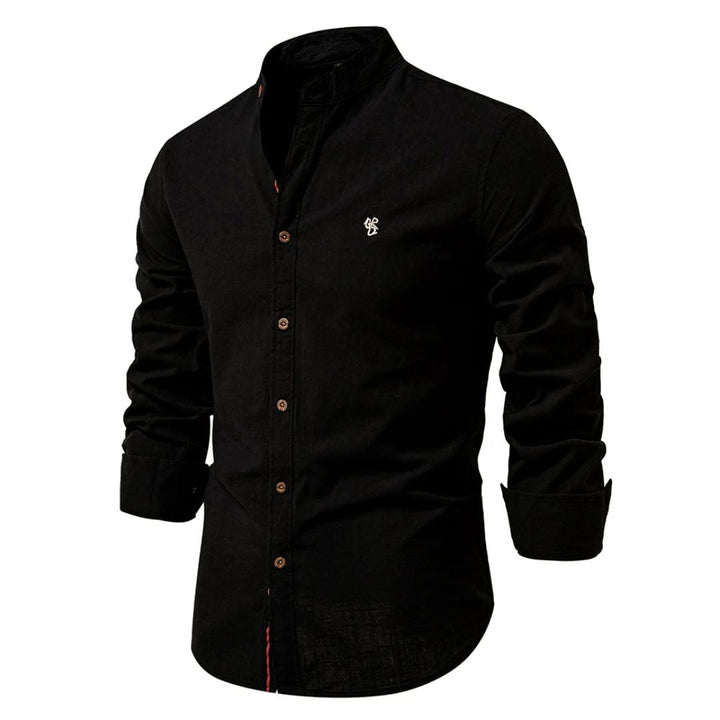 Slim_Fit_Grandad_Collar_Cotton_Shirt_for_Men_7